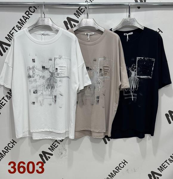 Футболка Met&March (one size) 3603 beige (лето)