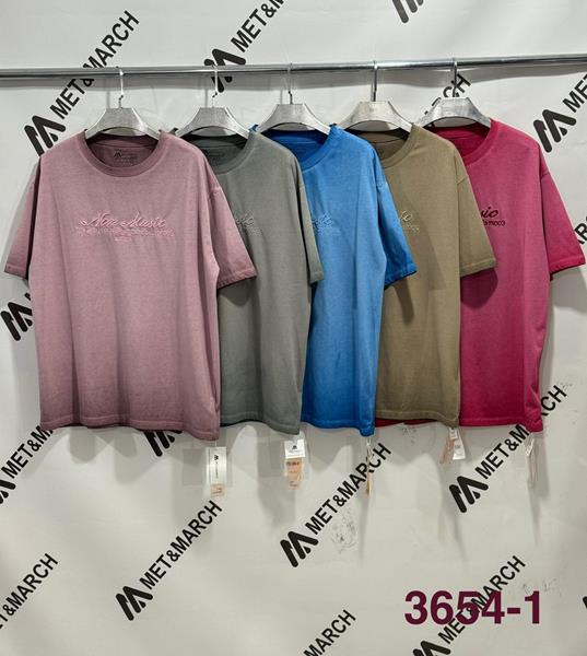 Футболка Met&March (one size) 3654-1 blue (лето)