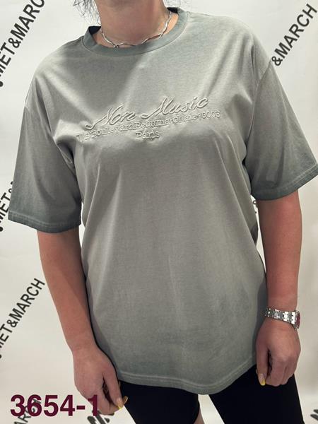 Футболка Met&March (one size) 3654-1 grey (лето)