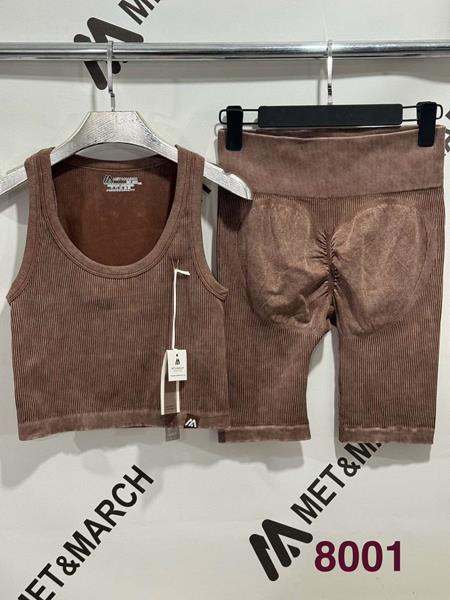 Костюм Met&March (S-L) 8801 brown (лето)