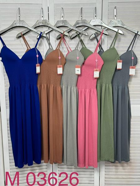 Сарафан Met&March (M-XL) M03626 d.grey (лето)