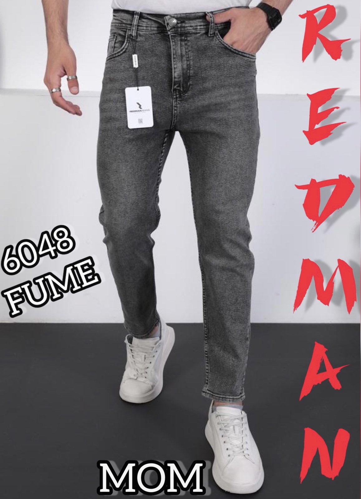 Джинсы God Baron (28-34) 6048 grey (деми)