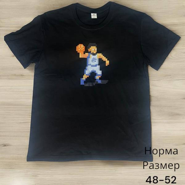Футболка Hai (48-52) H407 black (лето)