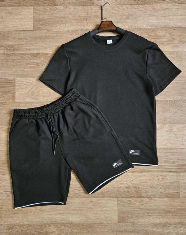 Костюм Jiher (M-3XL) J49 black (лето)