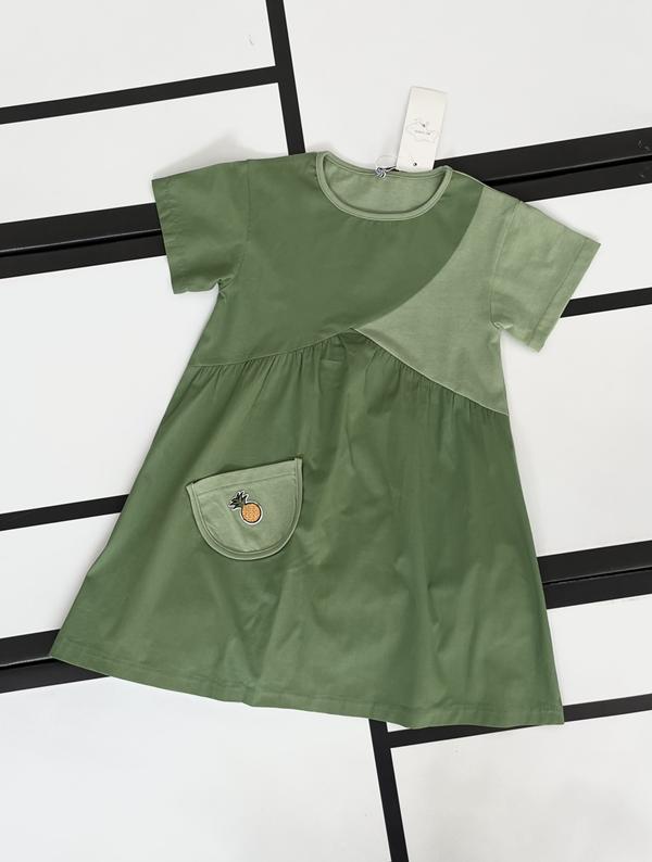 Платье Kosmy (110-134) K88 khaki (лето)