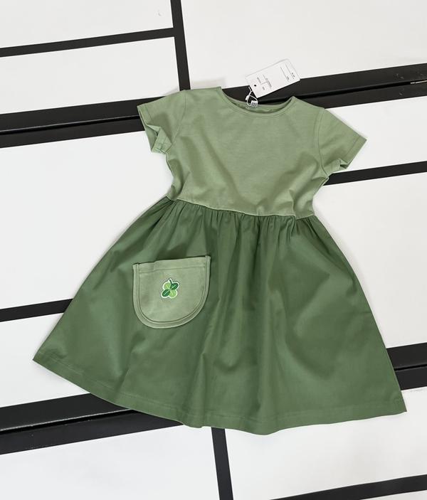 Платье Kosmy (110-134) K89 khaki (лето)
