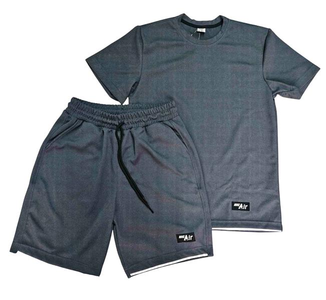 Костюм Shon (M-3XL) S685 grey (лето)