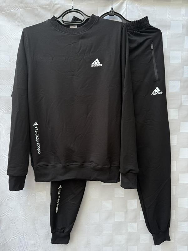 Костюм спорт Shon (46-54) S691 black (деми)
