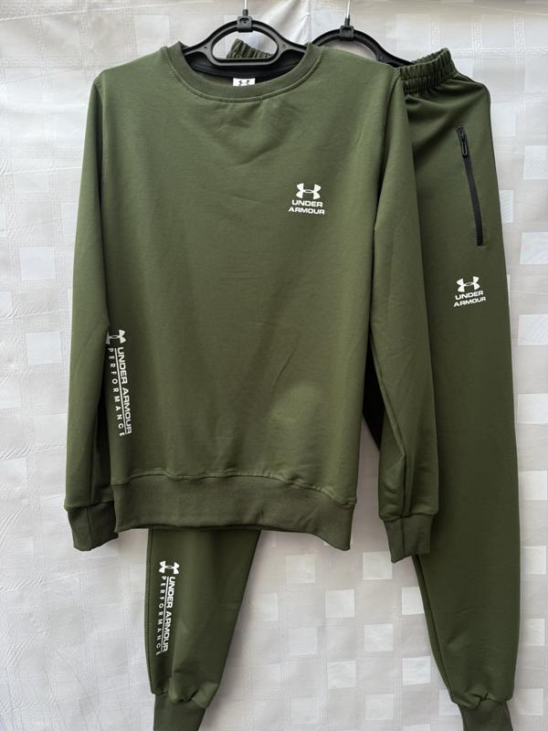 Костюм спорт Shon (46-54) S698 khaki (деми)