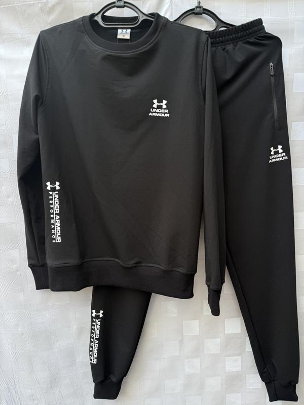 Костюм спорт Shon (46-54) S699 black (деми)