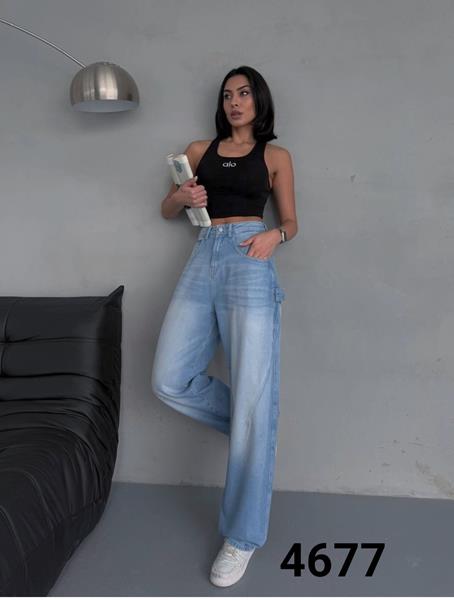 Джинсы Met&March (34-42) 4677 l.blue (деми)