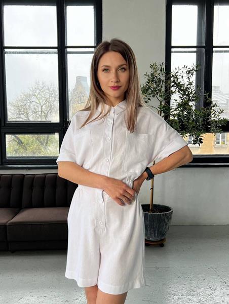 Комбинезон Arina (42-48) 6208 white (лето)