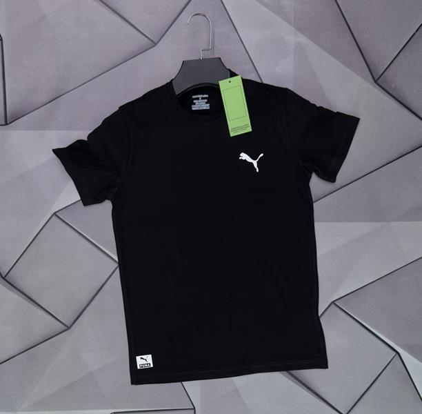 Футболка Rassul (S-2XL) 6148 black (лето)