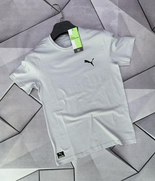 Футболка Rassul (S-2XL) 6152 l.grey (лето)