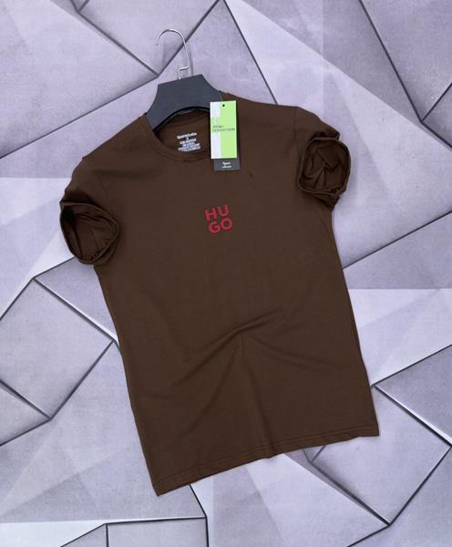 Футболка Rassul (S-2XL) 6156 brown (лето)