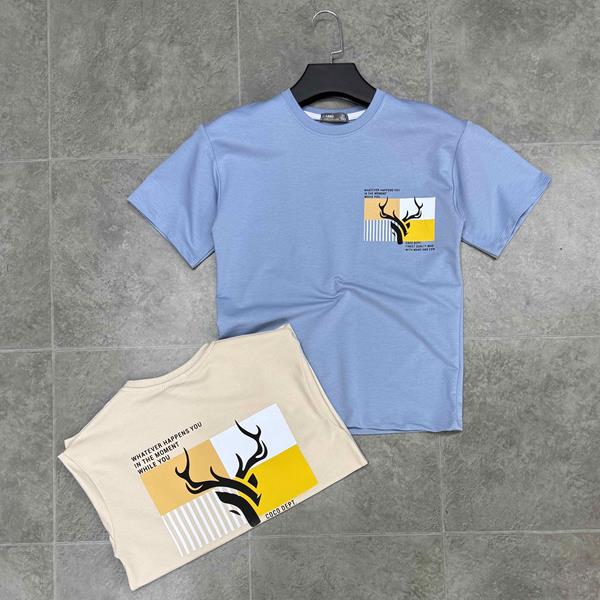 Футболка Fili kids (13-16) FK1116 l.blue (лето)