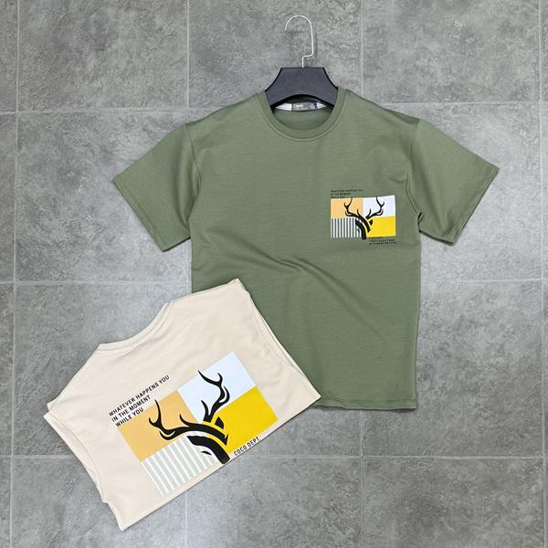 Футболка Fili kids (13-16) FK1120 green (лето)