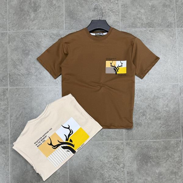 Футболка Fili kids (13-16) FK1121 brown (лето)