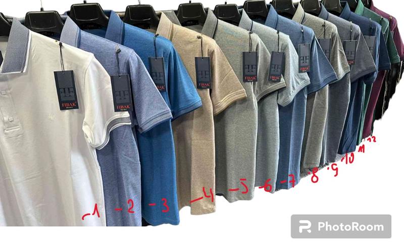 Футболка Vip Stendo (2XL-5XL) 08507-2 l.blue (лето)