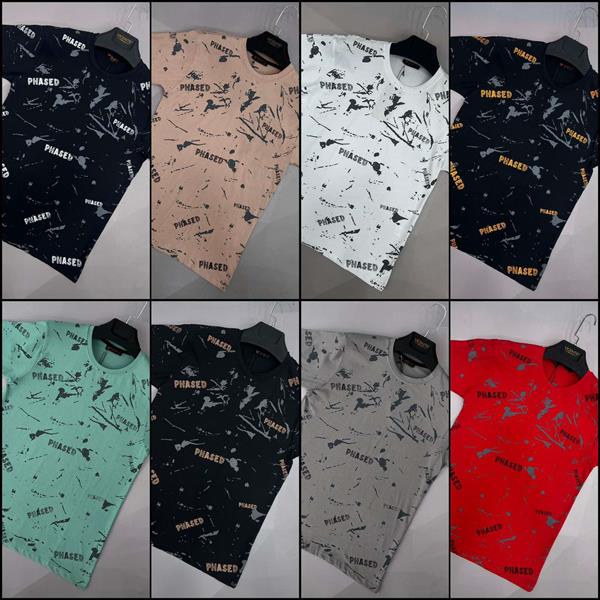 Футболка Vip Stendo (S-2XL) 1010 black-yellow (лето)