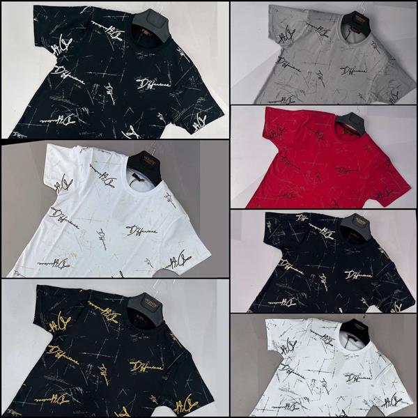 Футболка Vip Stendo (S-2XL) 1107 white-black (лето)