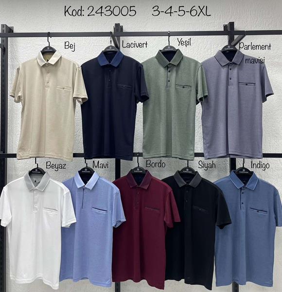 Футболка Vip Stendo (3XL-6XL) 243005 l.blue (лето)