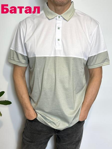 Футболка Vip Stendo (3XL-6XL) 455 grey (лето)