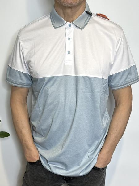 Футболка Vip Stendo (3XL-6XL) 455 l.grey (лето)