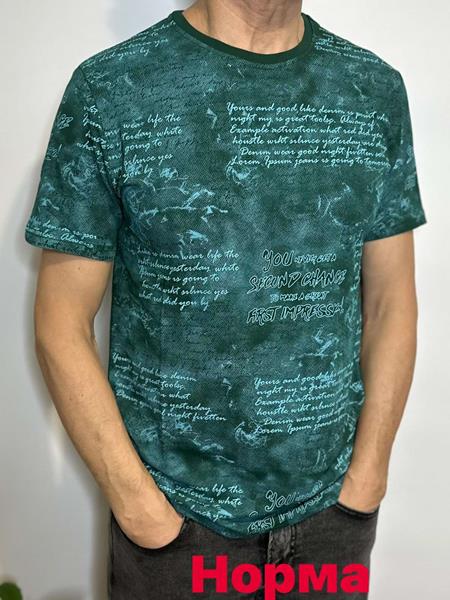 Футболка Vip Stendo (M-2XL) 5101 green (лето)