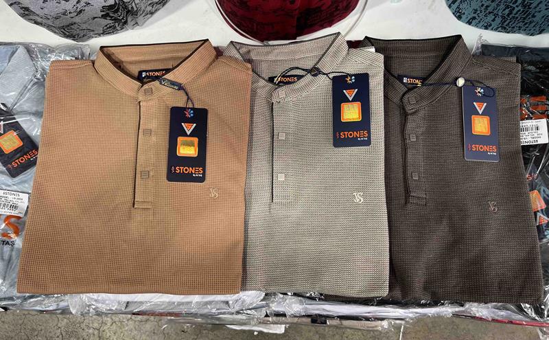 Футболка Vip Stendo (M-2XL) 5525 l.grey (лето)