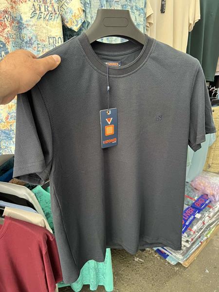Футболка Vip Stendo (M-2XL) 5715 grey (лето)