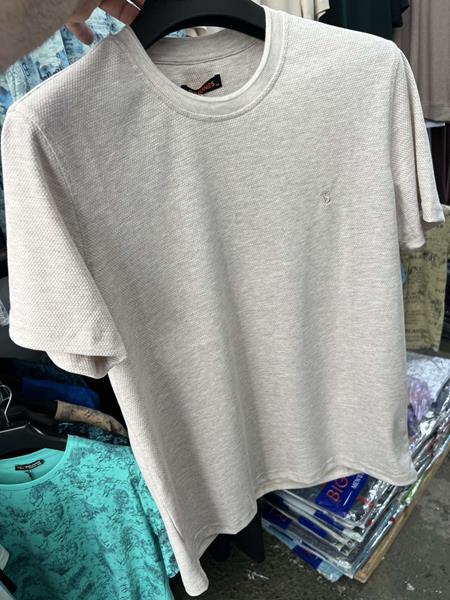 Футболка Vip Stendo (M-2XL) 5715 l.grey (лето)