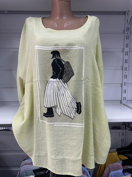Футболка P.HEY (3XL-6XL) 362 yellow (лето)