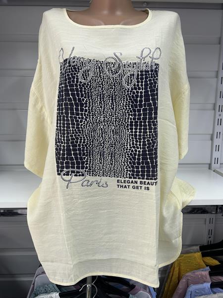 Футболка P.HEY (XL-4XL) 367 l.yellow (лето)