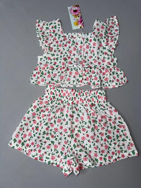 Костюм Bright Harmony (104-122) 761 white-green (лето)