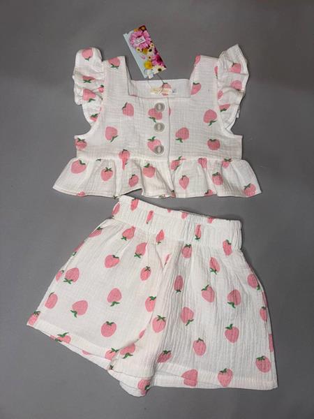 Костюм Bright Harmony (104-122) 761 white-pink (лето)
