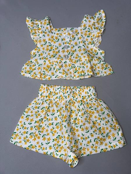 Костюм Bright Harmony (104-122) 761 white-yellow (лето)