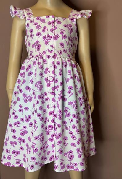Сарафан Bright Harmony (122-140) 762 white-lilac (лето)