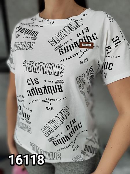 Футболка MMC clothes (one size) 16118 white (лето)