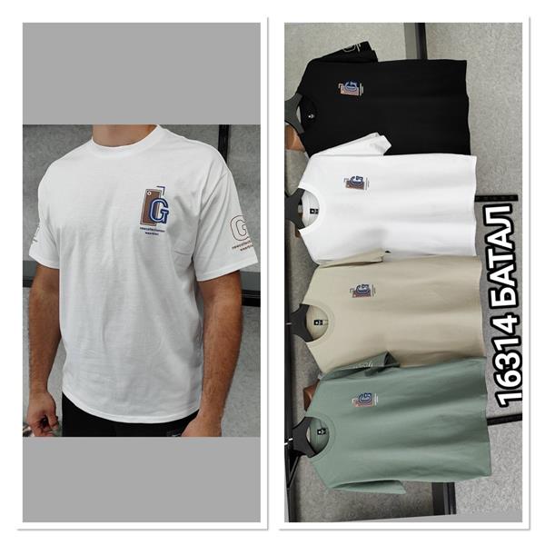 Футболка MMC clothes (50-56) 16314 black (лето)