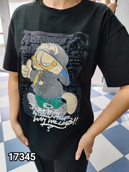 Футболка MMC clothes (one size) 17345 black (лето)