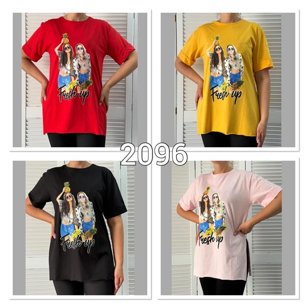 Футболка MMC clothes (48-54) 2096 red (лето)