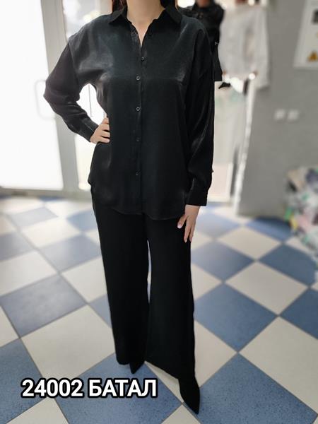 Костюм MMC clothes (2XL-5XL) 24002 black (деми)