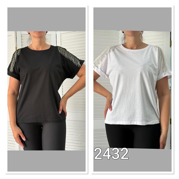 Футболка MMC clothes (44-50) 2432 white (лето)