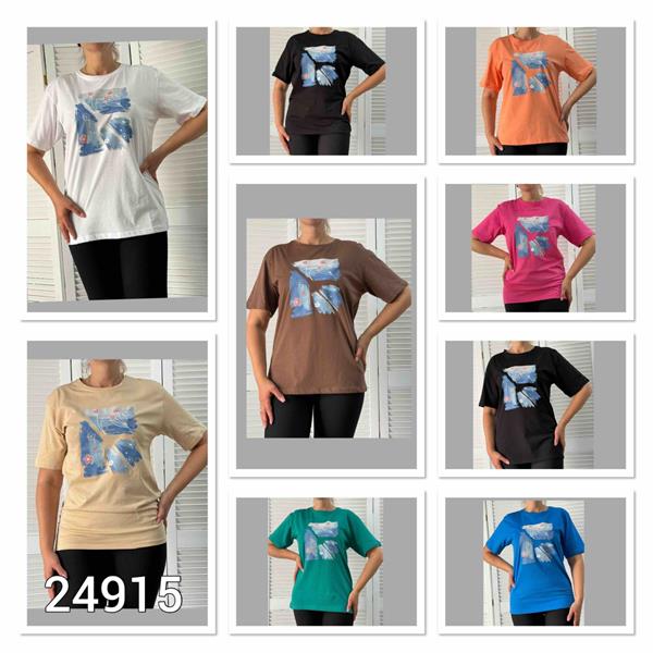Футболка MMC clothes (44-50) 24915 blue (лето)