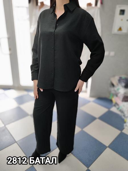 Костюм MMC clothes (2XL-5XL) 2812 black (деми)