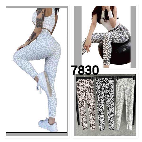 Лосины MMC clothes (42-46) 7830 white-black (деми)