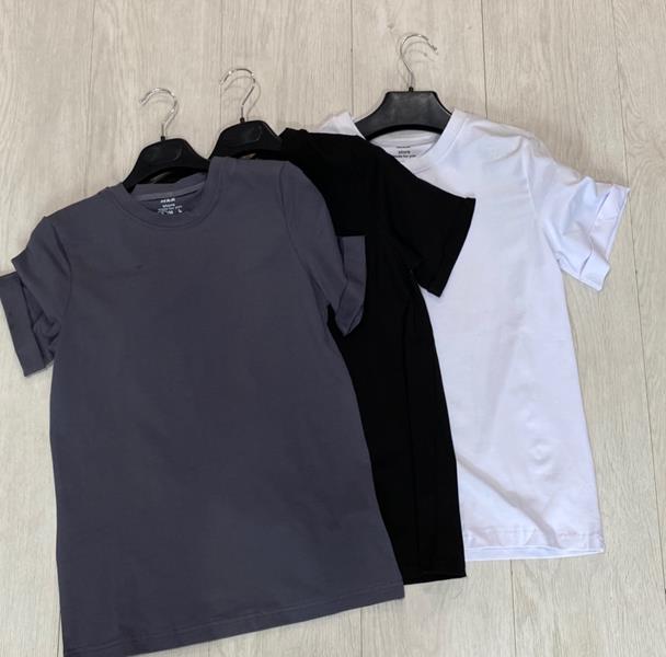 Футболка Zalov (S-2XL) ZV430 grey (лето)