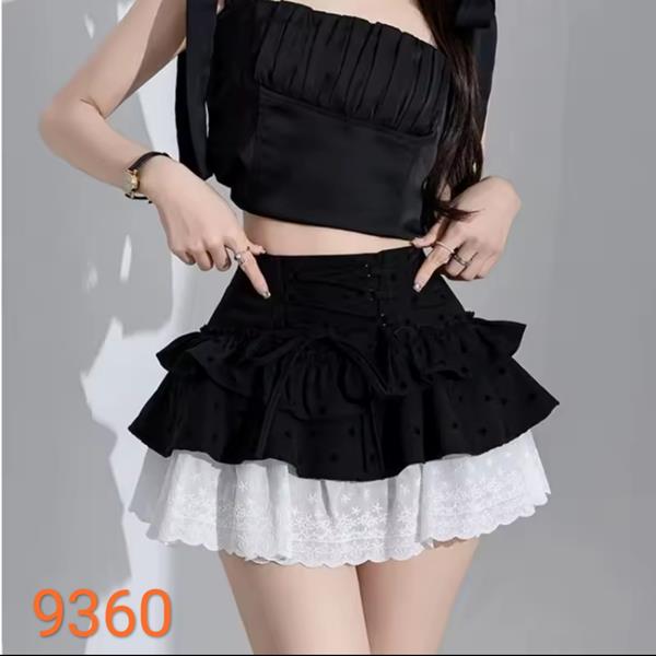 Юбка Met&March (S-M) 9360 black (лето)
