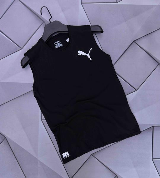 Майка Rassul (S-2XL) 6193 black (лето)